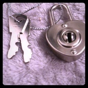 A lock and keys